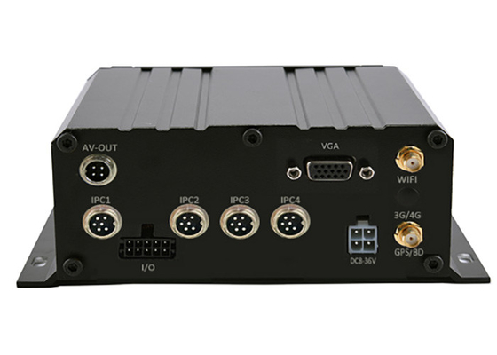 câmera móvel DVR do gravador de vídeo 4ch HDD MNVR 4 de 4G 3G GPS WIFI para o táxi do caminhão do ônibus escolar