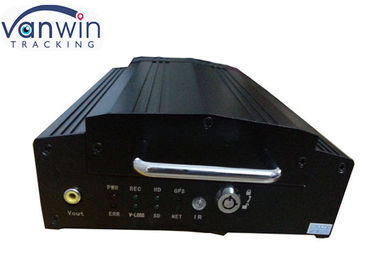 armazenamento móvel do disco rígido do veículo DVR da câmara de vigilância do CCTV de 4CH GPS