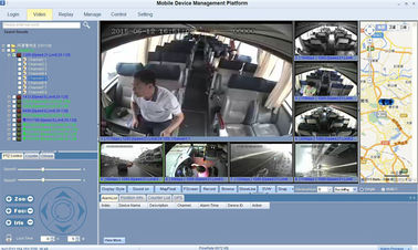 Carro DVR do CCTV 8CH MDVR para o registrador HDD da câmera do carro do veículo para o armazenamento