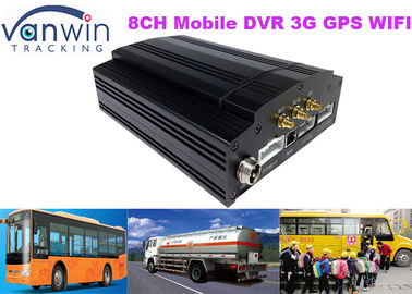 Gravador de vídeo completo móvel do canal DVR D1 Digitas do CCTV 8 do carro 3G HDD