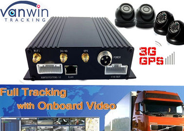 CCTV video DVR do móbil de 1080P 128GB 8-CH SD, registrador da segurança DVR do cartão do SD para veículos
