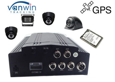 CCTV móvel DVR da fiscalização do dispositivo do localizador de GPS do carro de 4CH 3G GPS 720P HDD