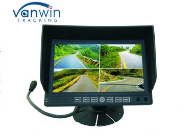 registrador móvel 720P do veículo DVR do ônibus de 4G HDD SD GPS com botão de pânico