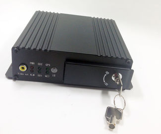 4 formato local duplo do playback H.264 do armazenamento de cartão do carro DVR GPS SD do canal