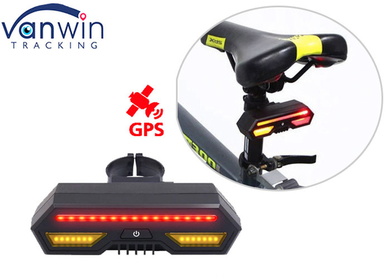 Mini Waterproof 4G Wireless Bike Finder Tracker Bike GPS Tracker com luz traseira