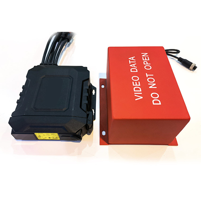 Veículo Acessórios DVR móvel Infiel Impermeável Cor Vermelha Brilhante Caixa de Segurança Protegida