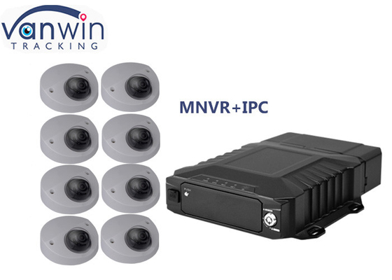 1080P IP MNVR 4 canais NVR móvel com GPS 4G WIFI AI