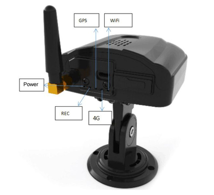 Mini AI MDVR Dashcam Driver Fatigue Detection Car Camera System Para Carros de caminhão