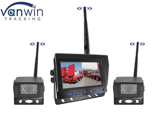 AHD Digital Wireless Car Reversing Backup Camera Kit Forklift Truck Van Wireless TFT Car Monitor Sistema