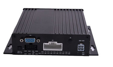 4 blackbox móvel do mdvr dos gps 3g do dvr do veículo do cartão DVR VGA AHD 720P do SD do ônibus do canal