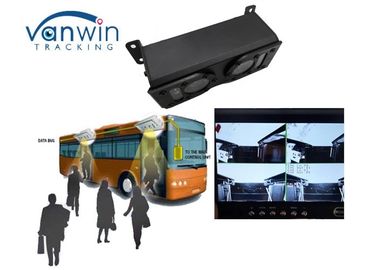 Os povos automáticos do ônibus opõem tudo em um tempo real GPS video que segue para o mini ônibus da pousa-copos