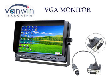 Alta resolução do monitor de HDMI VGA 7 TFT LCD com 2 entradas das câmaras de vídeo