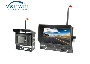 Transporte o apoio que inverte o rádio do jogo 2.4G da câmera 7 polegadas de monitor do carro