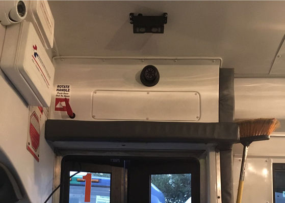 Tipo facial contador automático da câmera do reconhecimento do contador 4G GPS MDVR do passageiro do ônibus