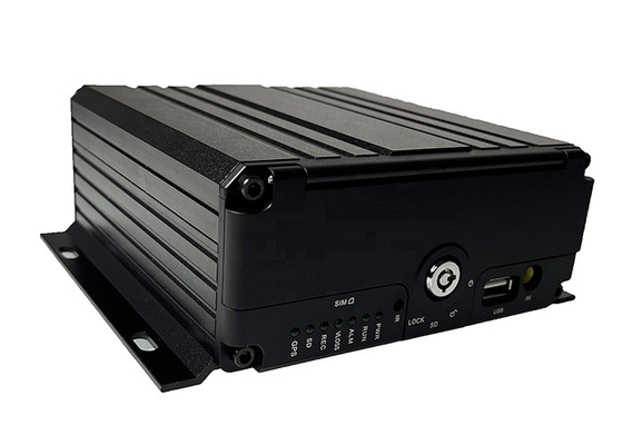 porto de rede móvel do gravador de vídeo RJ45 do carro do canal DVR 4CH GPS de 1080P H.265 4