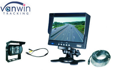 7&quot; visão noturna alternativa do monitor + da câmera do caminhão do estacionamento da opinião traseira do carro do painel LCD