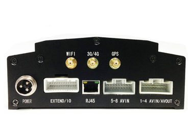 O canal duro porto do alarme RS485/RS232 móvel de DVR do motorista 8 personaliza