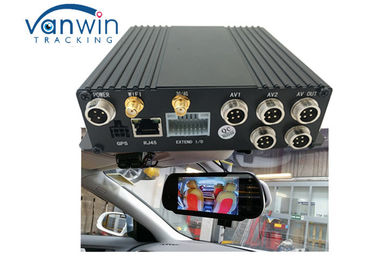 carro Dvr 3g 4g G/M Gprs da câmera do Cctv 4-Ch com cartão de Sim, monitoração básica