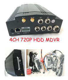 CMS do software livre do híbrido MDVR 3G 4G GPS WIFI de HDD 4ch com o painel LCD para o ônibus escolar/táxi/caminhão