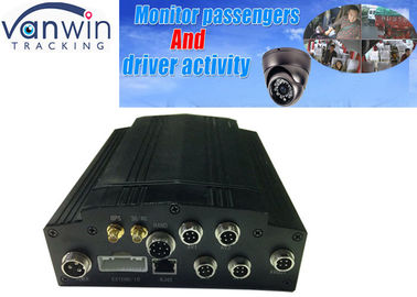 do carro 4CH jogo móvel GPS do IP DVR 720P móvel com sensor do combustível, remotamente óleo de corte para o caminhão de tanque