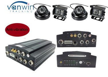 4 apoio móvel da câmera DVR do registrador/veículo do vídeo 3G DVR das câmeras 24 horas de gravação
