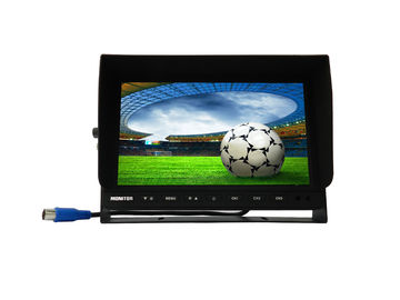 câmera do monitor do LCD do carro de 9inch HD com entradas de 3CH avoirdupois para o uso do anúncio publicitário/veículo