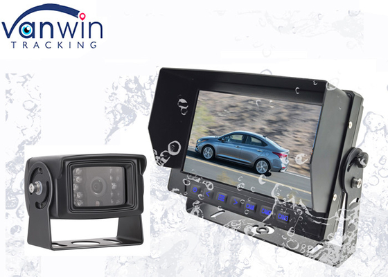 IP69 Monitor de carro TFT à prova d'água com entrada de vídeo de 3 canais de 7 polegadas