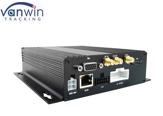 1080P AHD Dual SD segurança dvr móvel 4Ch Gps 3g 4g Wifi para a frota de ônibus