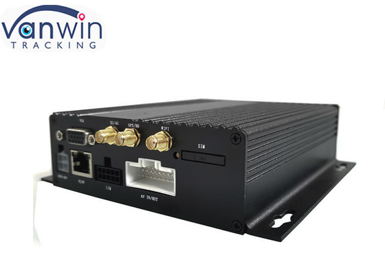 1080P AHD Dual SD segurança dvr móvel 4Ch Gps 3g 4g Wifi para a frota de ônibus