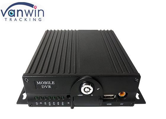 Sistema móvel do monitor SD MDVR da câmera dupla de 8CH 4g GPS com wifi
