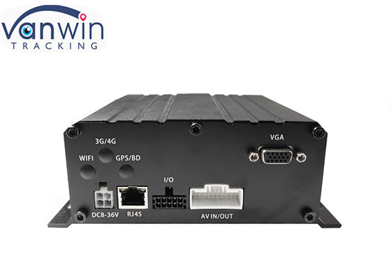 4ch 4G GPS WIFI H.265 HDD gravador de carro móvel dvr para gestão de frota de veículos