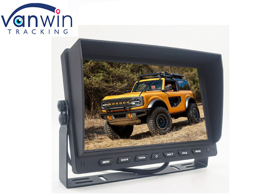 monitor video do carro da tela do trator AHD TFT LCD do caminhão 24V 10,1 polegadas