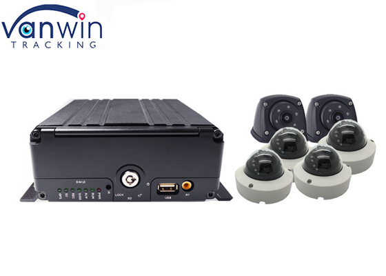 4G Live Video 6CH HDD veículo cctv dvr dispositivo de rastreamento GPS