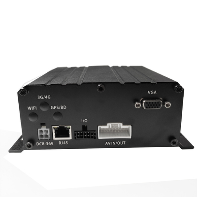 CCTV móvel GPS do veículo de 4G Live Video 6CH HDD DVR que segue o dispositivo