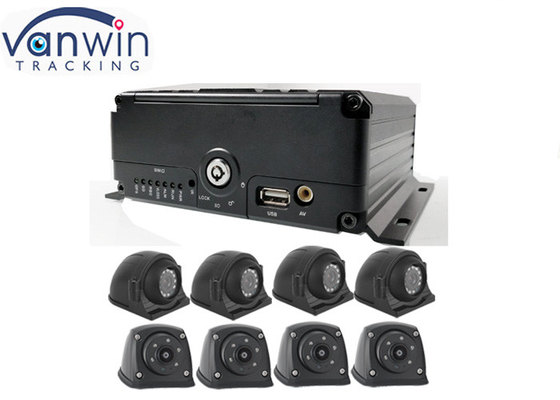 8CH HDD SSD SD CardDVR do veículo com GPS 4G WIFI Alarme