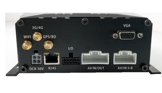 8CH HDD SSD SD CardDVR do veículo com GPS 4G WIFI Alarme