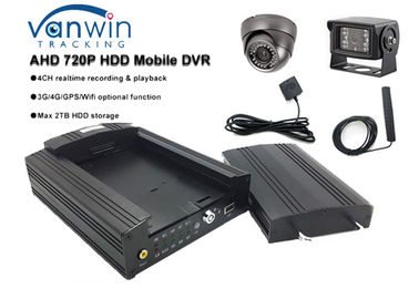 12 câmaras de segurança móveis do sistema 720P DVR AHD 1.3MP do CCTV DVR do carro de V