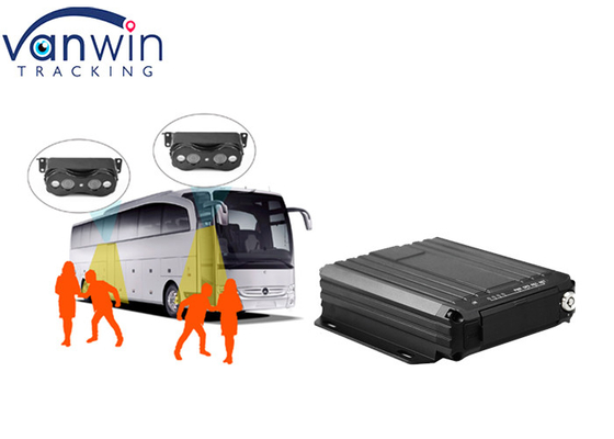 4G GPS Bus Pessoas Contador de Passageiros Estadísticas de Fluxo de Passageiros Bus videovigilância