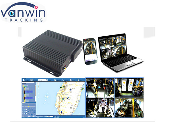 3G 4G Streaming de vídeo ao vivo Kit de vídeo do veículo com GPS Wifi SD DVR móvel