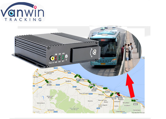 4G GPS Dual SD 8 canais de rede DVR incorporado AHD 1080P Para ônibus público