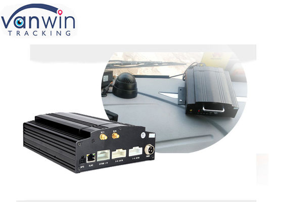 DVR Móvel de 8 Canais com 3G 4G GPS e Suporte para HDD de 2TB para Monitoramento CCTV de Veículos