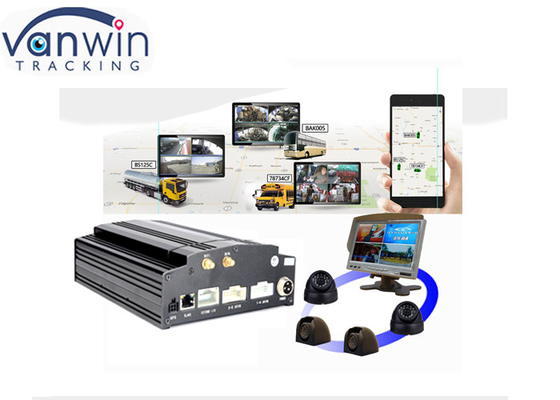 4ch 8ch AHD 1080P HDD SD Autocarro escolar GPS carro DVR Sistema de monitoramento de vídeo