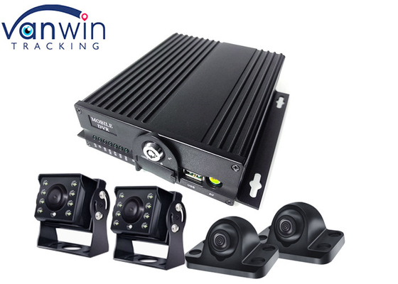 4G GPS WIFI 1080P HD Câmara de vigilância móvel Sistema de vídeo 4CH 3G MDVR móvel