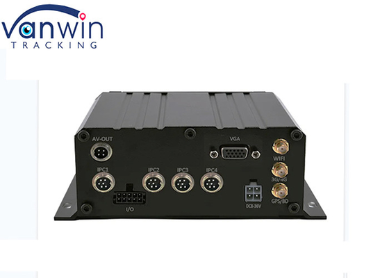 1080P MNVR GPS Tracking 4 canais de rede DVR móvel para Gestão de Frota de Veículos