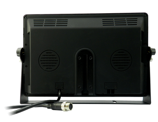 AHD 9Inch Quad Car Monitor Com Câmeras Gravação de Vídeo 4CH Quad TFT Monitor