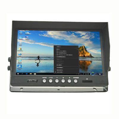 Mould privado 10 polegadas IPS tela LCD VGA 4Pin monitor de carro feminino para MDVR