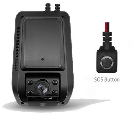 4 canais 1080P Truck Dash Cam Recorder Fleet GPS Tracking 4G Dash Cam Com ADAS DMS
