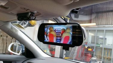Molde privado pequeno câmera escondida do táxi da vista dianteira com áudio sensor de um CMOS de 140 graus
