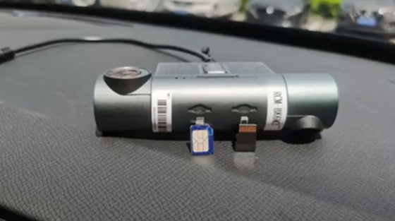 Mini Size Portable 2CH Dash Cam Recorder com função GPS 3G/4G WIFI para táxi