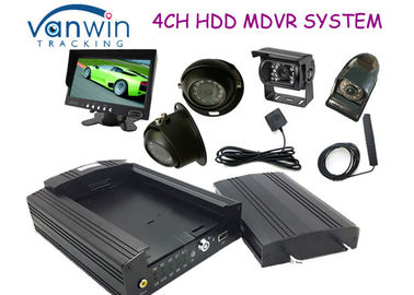 sistema escondido DVR áspero das câmaras de segurança do móbil de 3G HD HDD para a gestão do táxi